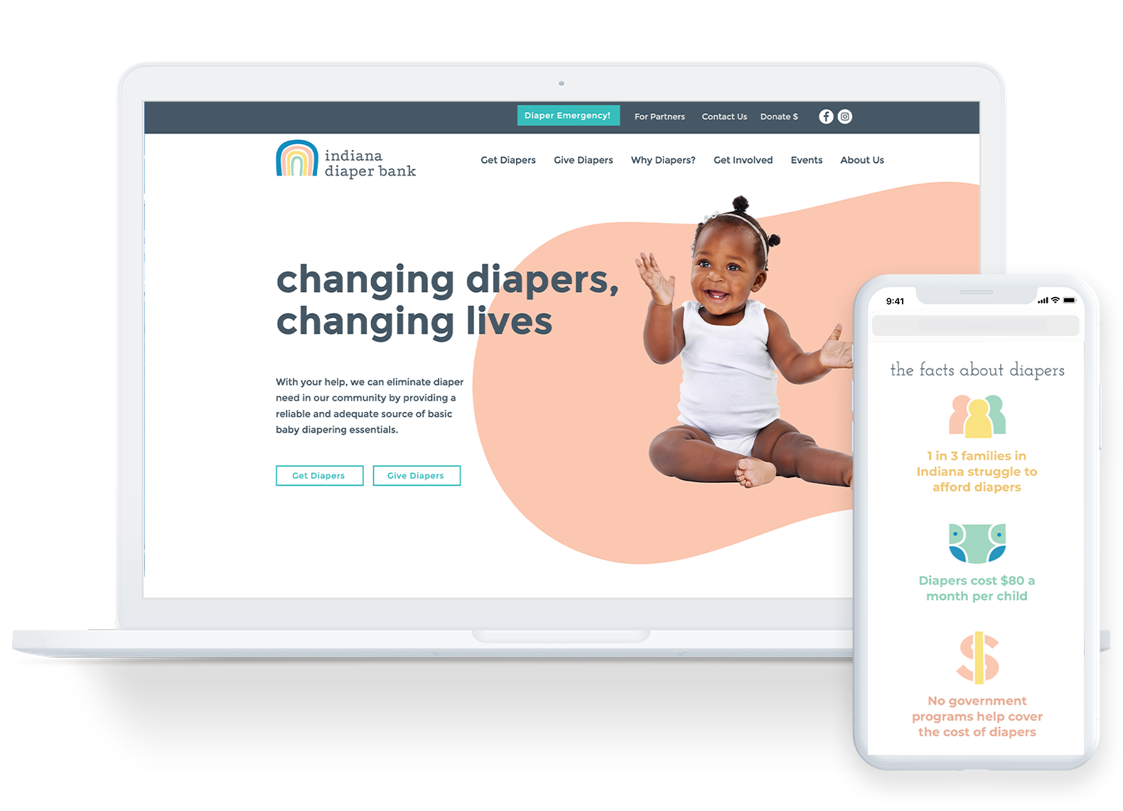 Indiana Diaper Bank Website